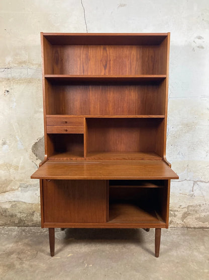 Libreria design danese vintage anni 50 [ck1529] misure L.90 H.160 P.42