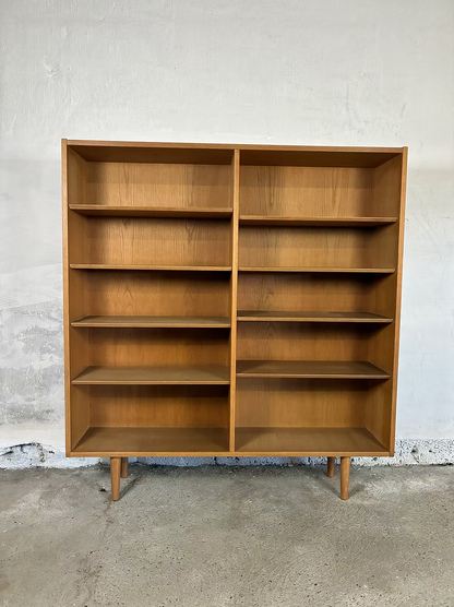 Libreria quercia 138x149 design danese anni 50 | ck2475