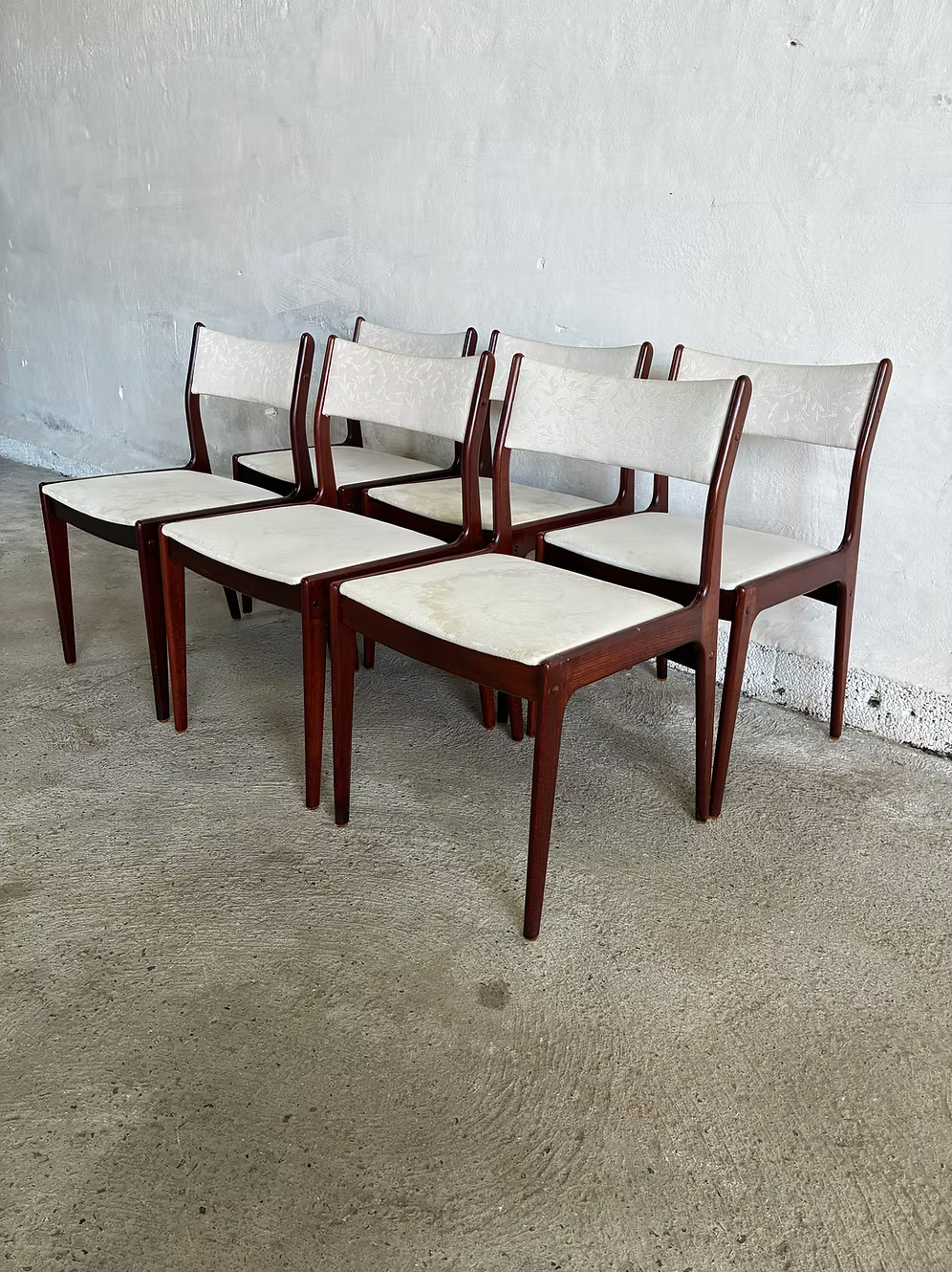 Set 6 sedie Johannes Andersen design danese vintage | ck2358