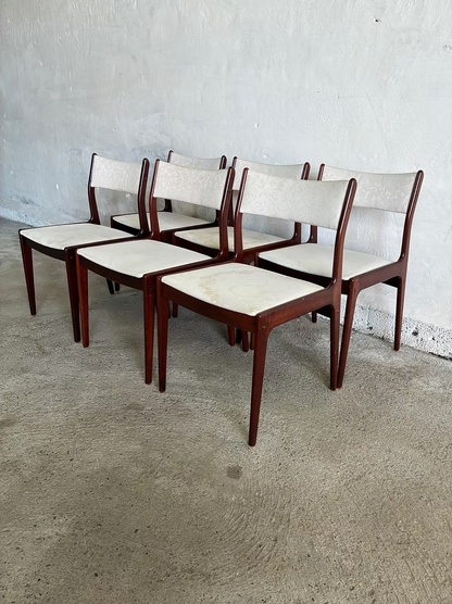 Set 6 sedie Johannes Andersen design danese vintage | ck2358