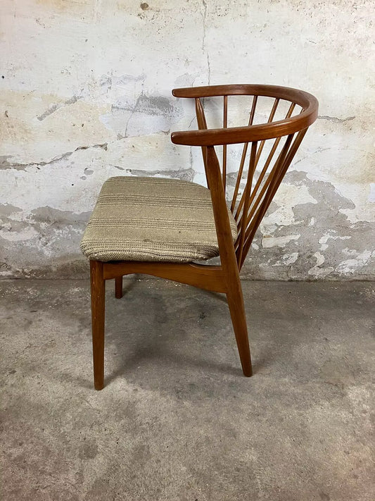 Sedia "n°6" Helge Sibast design danese vintage anni 60 [ck1923] misure da richiedere