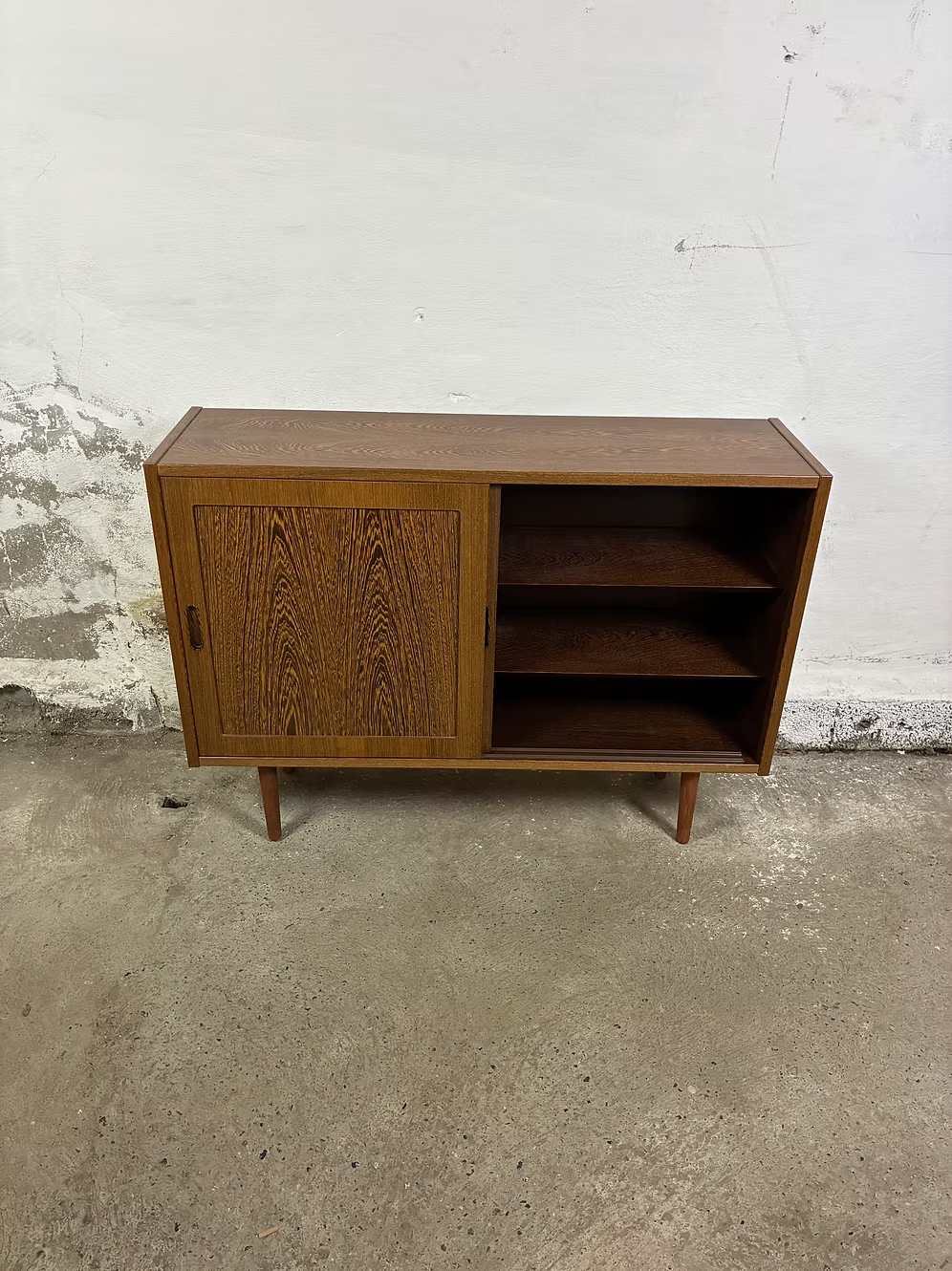 Sideboard design anni 50 [ck2245] | wengè misure L.108 H.79 P.30