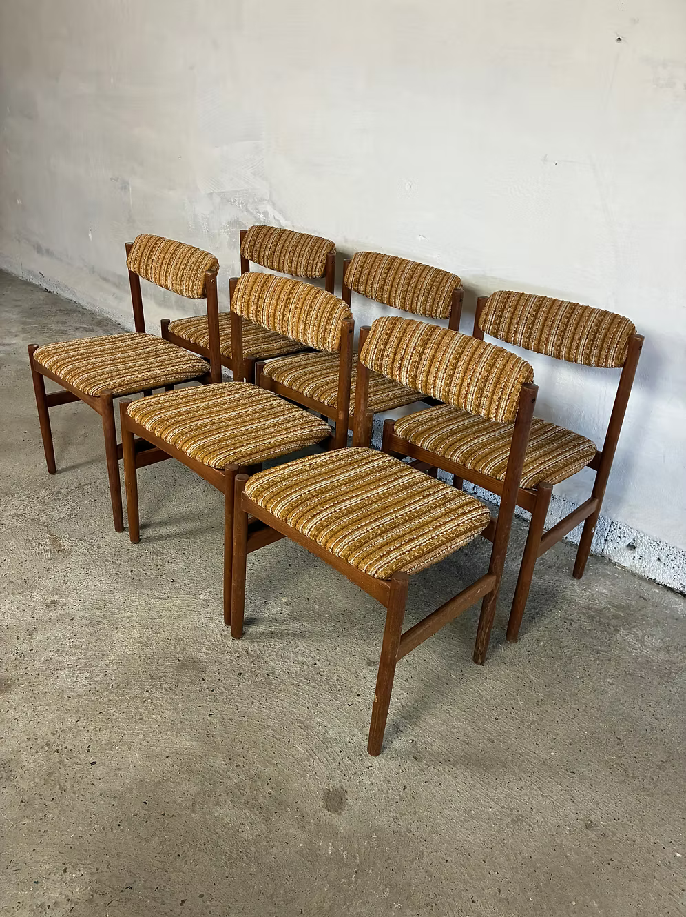 Set 6 Sedie design danese vintage anni 60 | ck2412