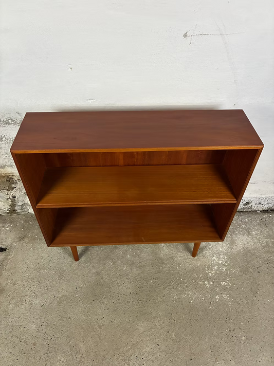 Libreria teak design danese anni 50 [ck2232] | misure L.84 H.90 P.25