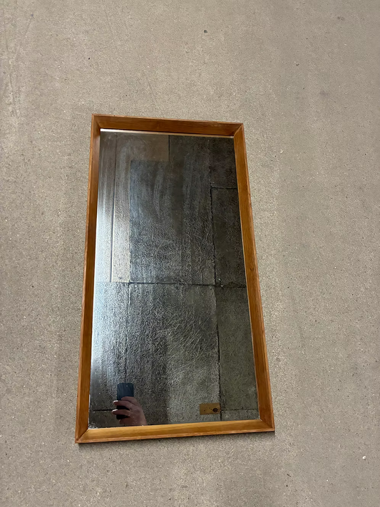 Specchio quercia design danese anni 50 | ck2315