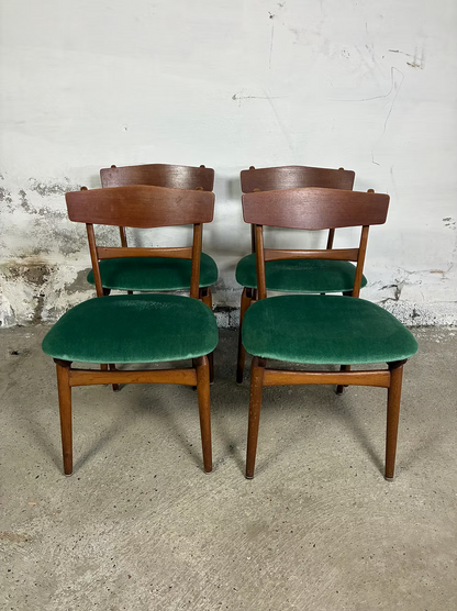 Sedie teak design danese vintage anni 60 [ck2258]