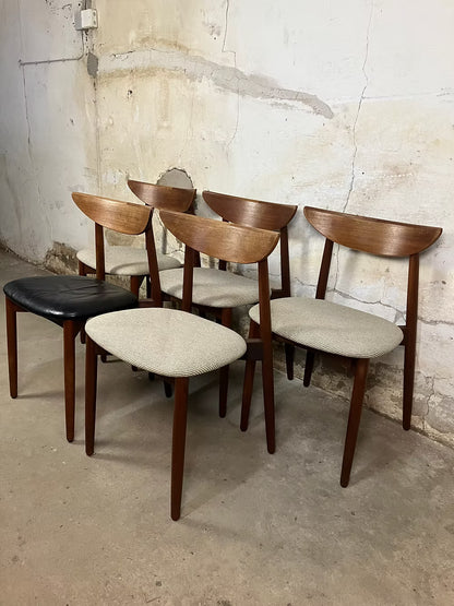 Sedie Harry Østergaard design danese vintage anni 60 [ck1991] misure da richiedere
