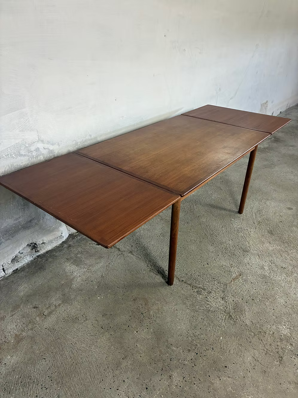 Tavolo rettangolare teak design danese vintage 1960 | ck2446