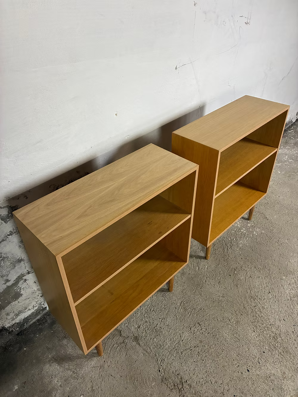 Libreria design danese anni 50 [ck2136] | quercia 71cm