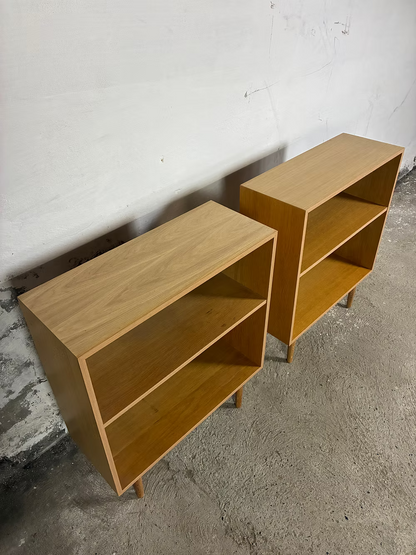 Libreria design danese anni 50 [ck2136] | quercia 71cm