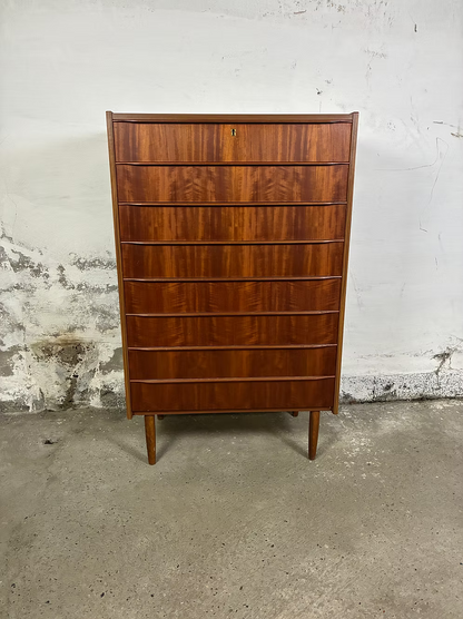 Cassettiera 8 cassetti danese anni 50 teak | ck2250
