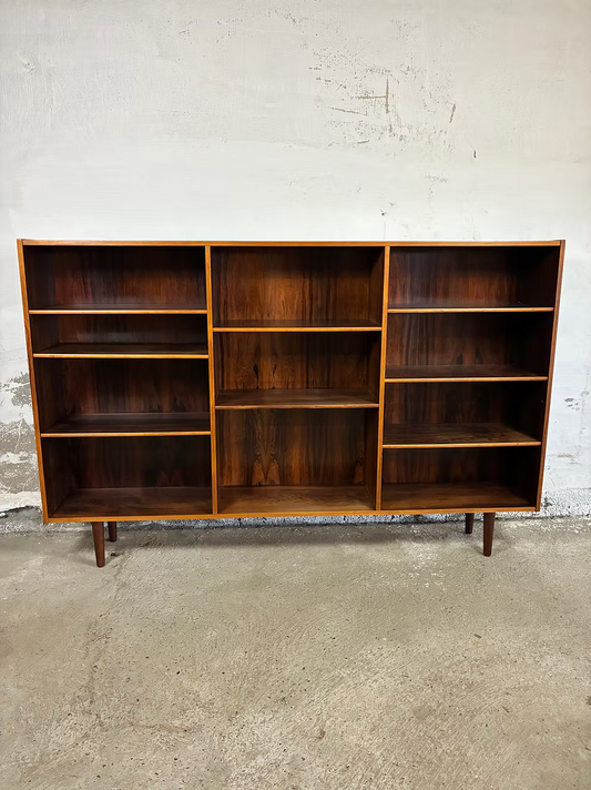 Libreria palissandro 190cm design danese anni 50 | ck2347