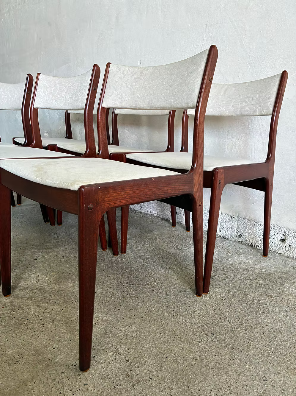Set 6 sedie Johannes Andersen design danese vintage | ck2358