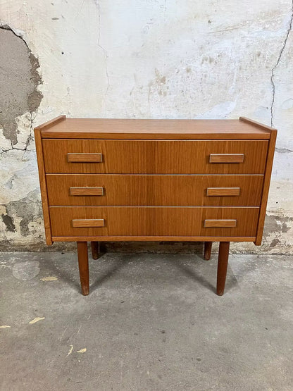 Comodino design danese vintage anni 50 [ck1968] misure L.65 H.56 P.30