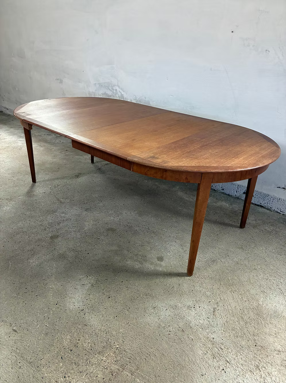 Tavolo rotondo teak Ø115 design danese vintage 1960 | ck2457