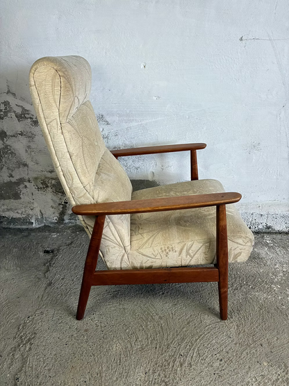 Poltrona design danese vintage anni 60 [ck2065] misure su richiesta