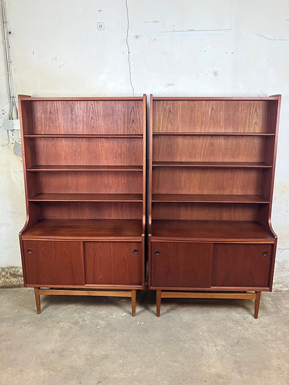 Libreria "Nexø" Johannes Sorth design danese vintage anni 50 [ck1805] misure L.182 H.100 P.43