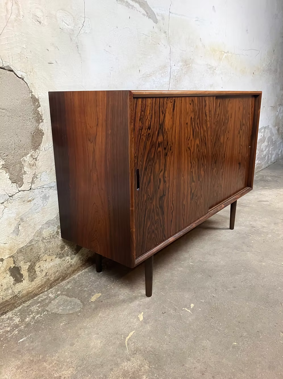 Sideboard palissandro design danese vintage anni 50 [ck1898] misure L.110 H.77 P.38