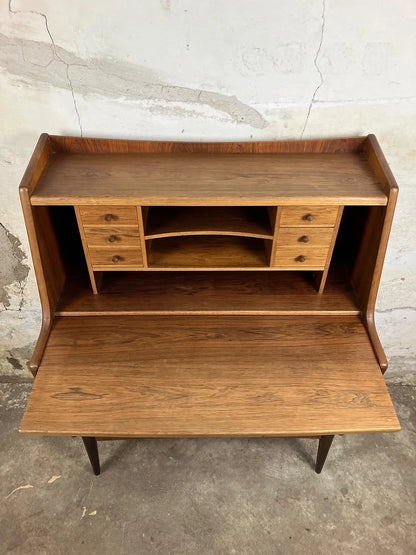 Scrittoio design danese vintage anni 60 [ck1614] misure L.110 H.84,5 P.45
