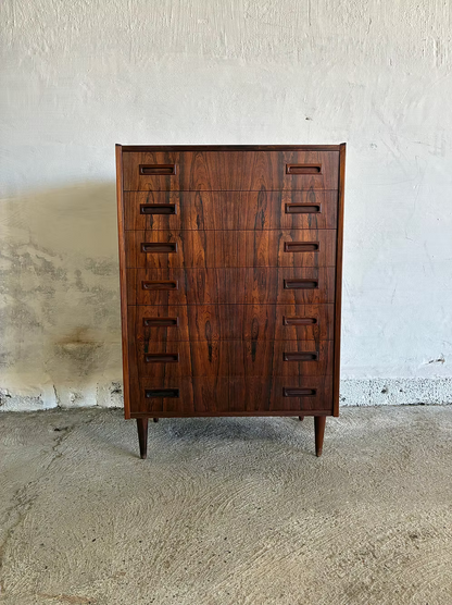 Cassettiera 7 cassetti danese anni 50 palissandro 115cm | ck2381