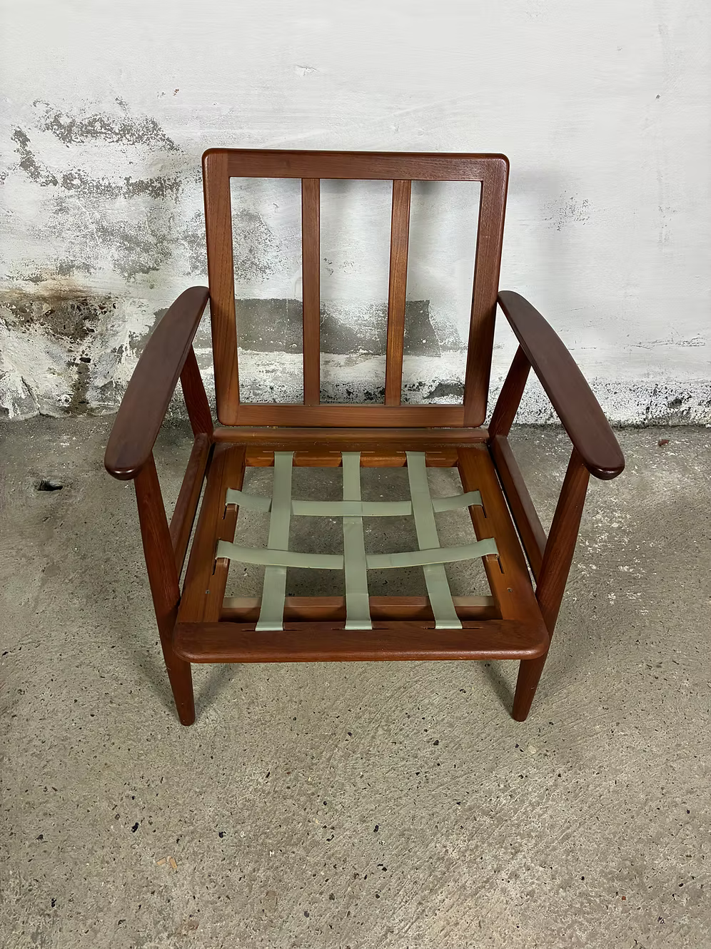 Poltrona teak design danese anni 50 | ck2303