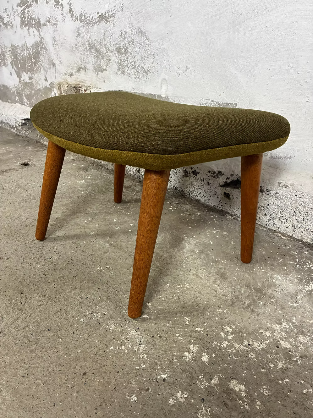 Poggiapiedi Illum Wikkelsø design danese vintage anni 60 [ck2050] misure su richiesta