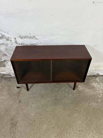Sideboard vetrina palissandro design danese vintage anni 50 [ck2165] misure L.90 H.61 P.30