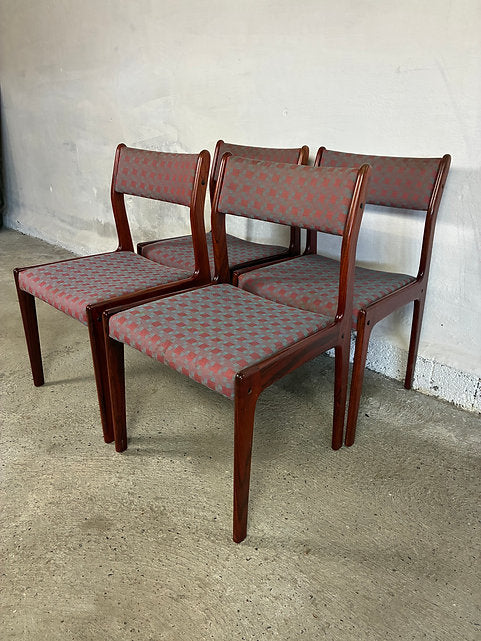 Set 4 Sedie Farstrup palissandro design vintage anni 60 | ck2489