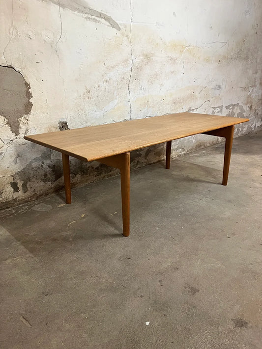 Tavolino Hans J Wegner design svedese vintage anni 50 [ck1814] misure L.150 H.60 P.48