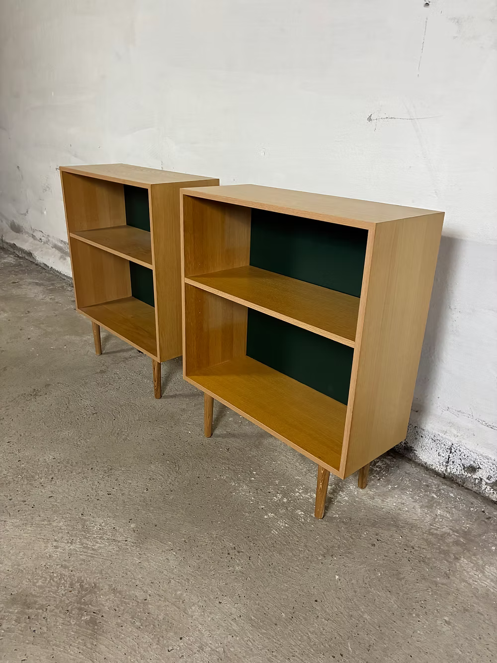 Libreria design danese anni 50 [ck2136] | quercia 71cm