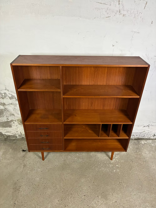 Libreria teak design danese anni 50 | ck2304