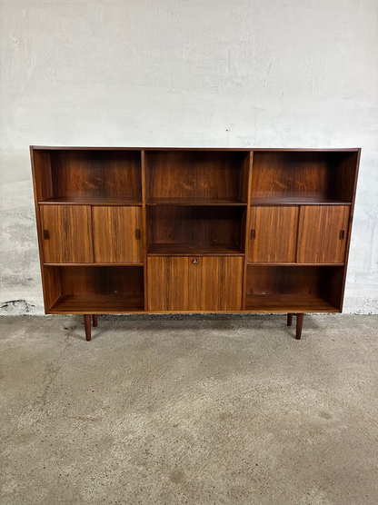 Libreria palissandro 190cm design danese anni 50 | ck2547