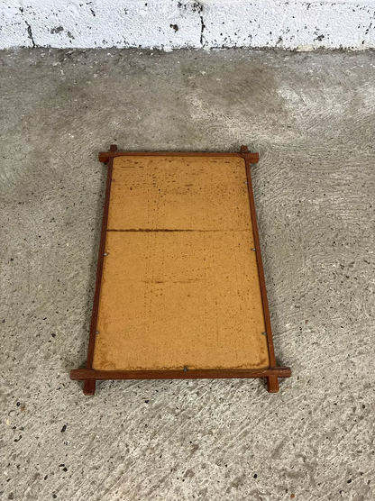 Specchio 50x32 teak design danese anni 50 | ck2537