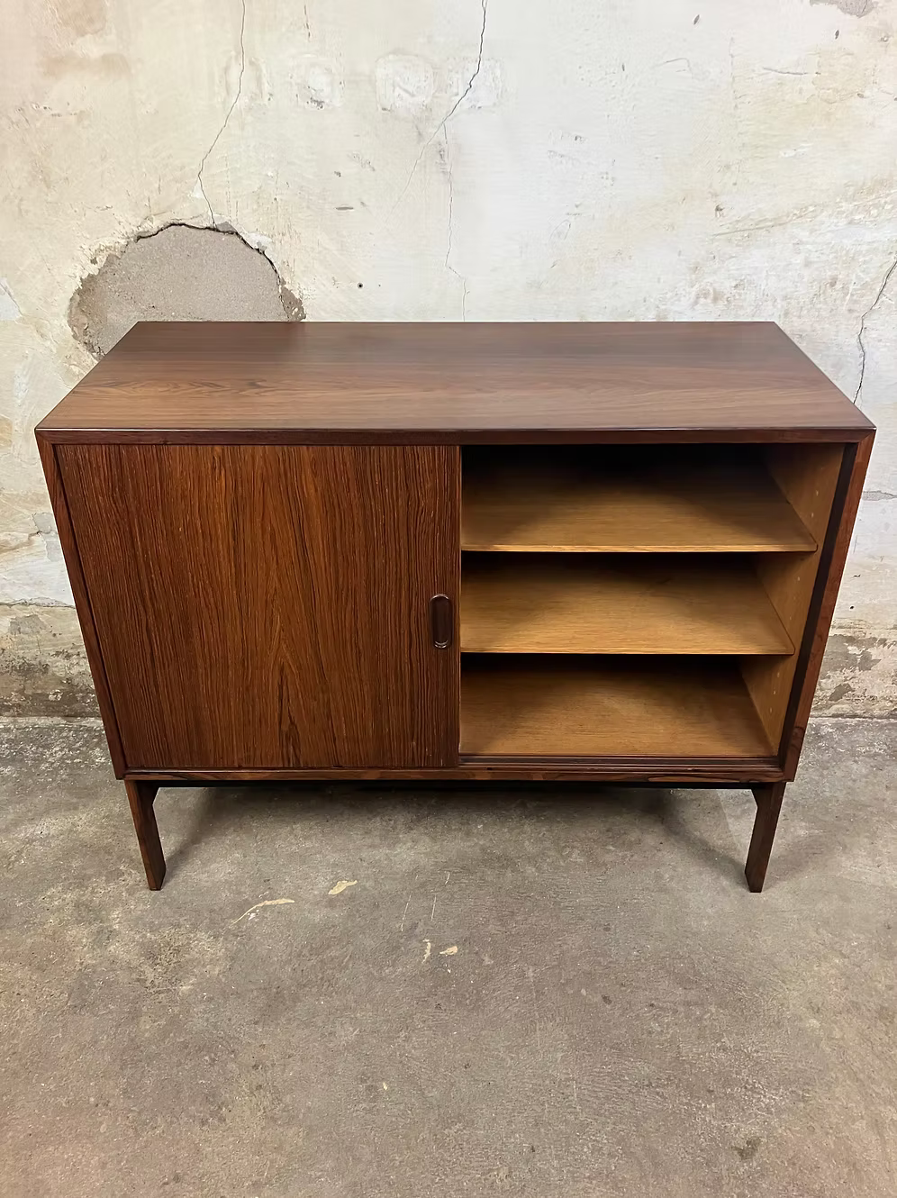 Sideboard palissandro design danese vintage anni 50 [ck1823] misure L.89 H.73 P.40