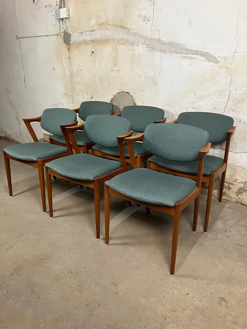 Sedie "Model 42" Kai Kristiansen design danese vintage anni 60 [ck1970] misure da richiedere
