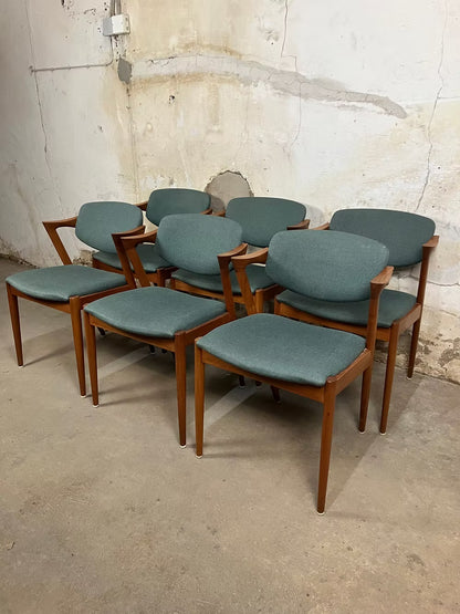 Sedie "Model 42" Kai Kristiansen design danese vintage anni 60 [ck1970] misure da richiedere