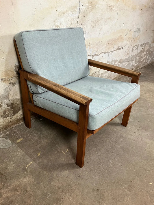 Poltroncina llum Wikkelsø vintage design danese anni 50 [ck1540] misure su richiesta