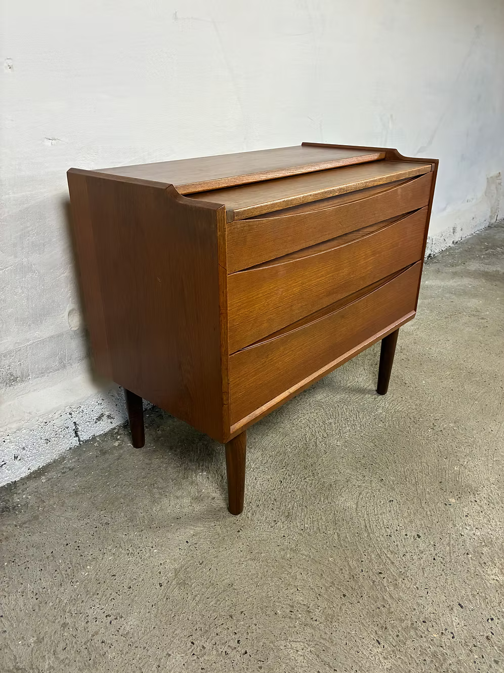 Toletta con cassetti vintage design danese anni 50 | ck2402