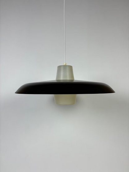 Lampada a sospensione design danese vintage anni 50 [ck2210] misure Ø42