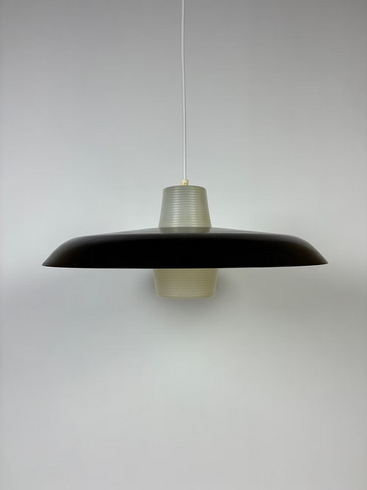 Lampada a sospensione design danese vintage anni 50 [ck2210] misure Ø42