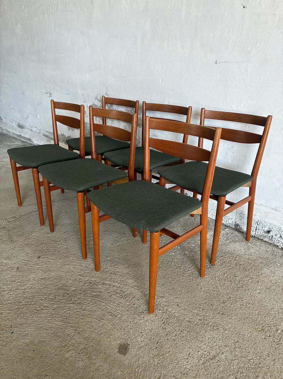 Set 6 sedie teak design danese vintage | ck2350