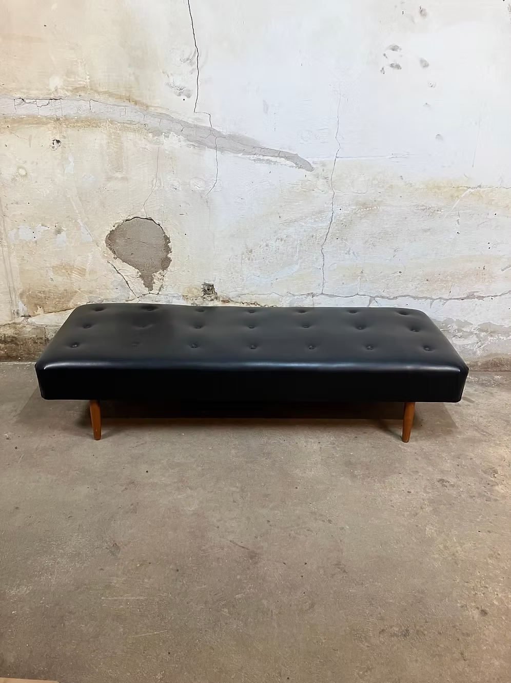 Divano letto design danese vintage anni 50 [ck1932] misure L.188 H.70 P.41
