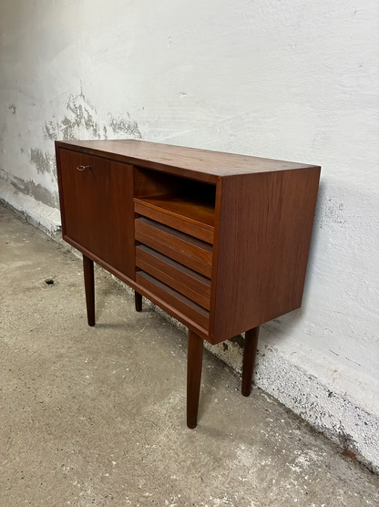 Sideboard compatto design danese vintage anni 50 [ck2282] misure L.80 H.64 P.28