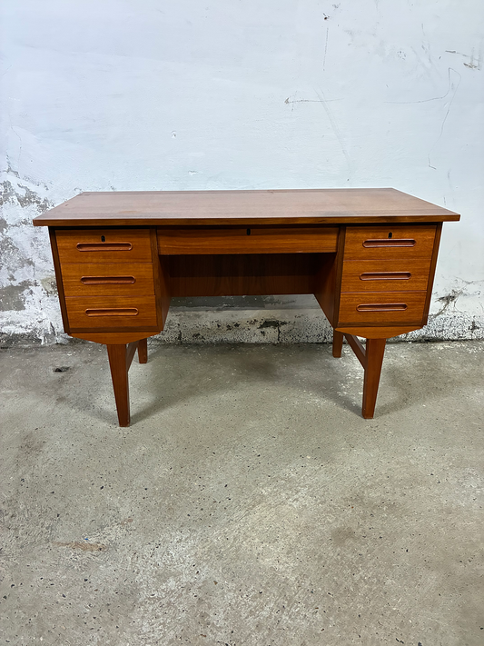 Scrivania centro  teak design danese anni 50 | ck2223