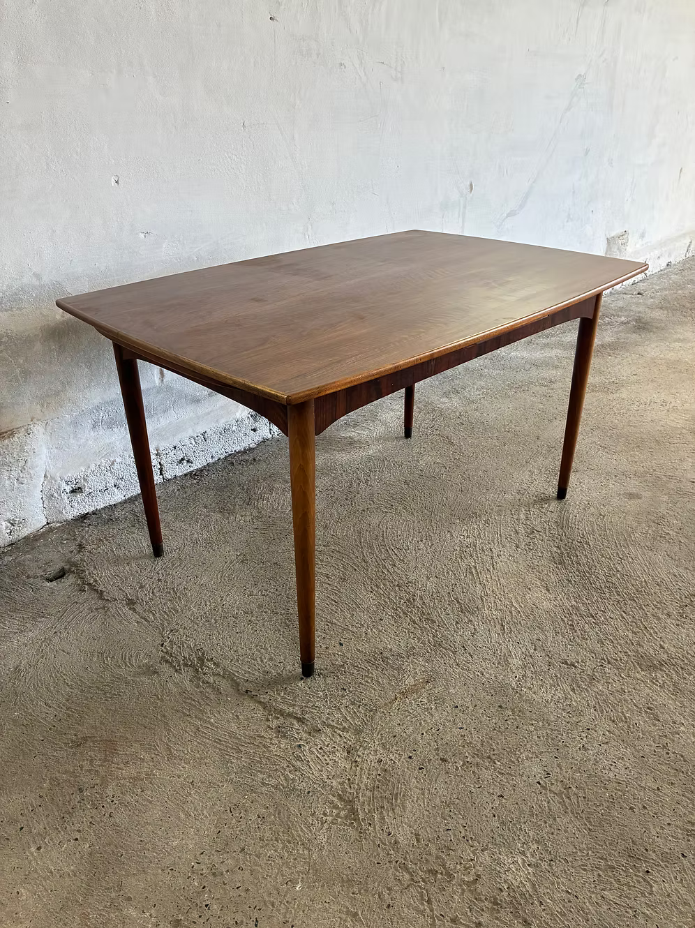 Tavolo rettangolare palissandro design danese vintage 1960 | ck2439