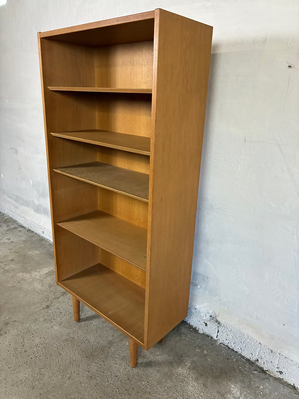 Libreria quercia 70x149 design danese anni 50 | ck2473