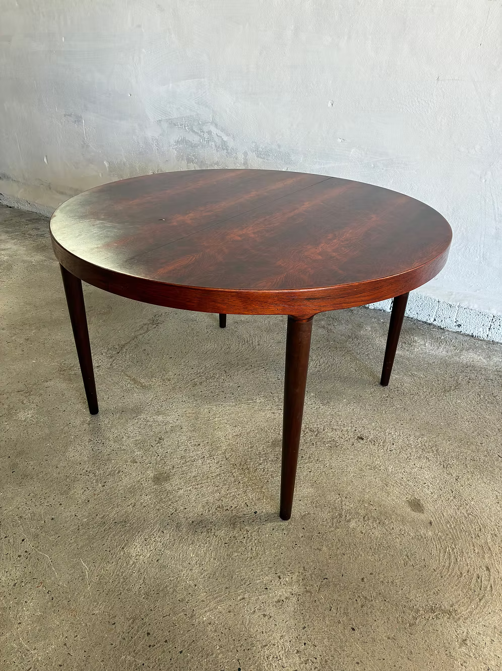 Tavolo rotondo Kai Kristiansen Ø120 design danese vintage anni 50 | ck2409