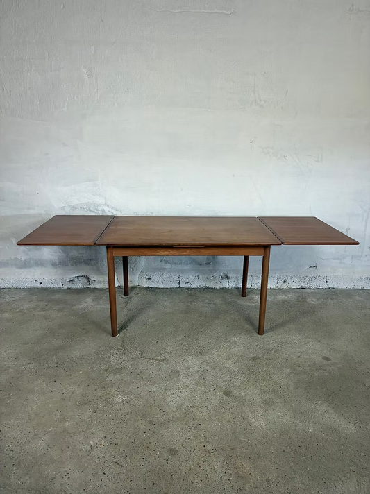 Tavolo rettangolare teak design danese vintage 1960 | ck2446