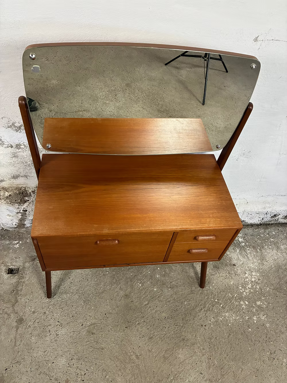 Toletta teak design danese anni 50 [ck2118]