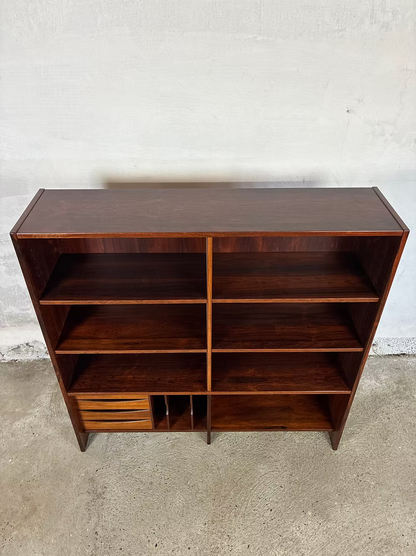 Libreria palissandro 120x120 design danese anni 50 | ck2474